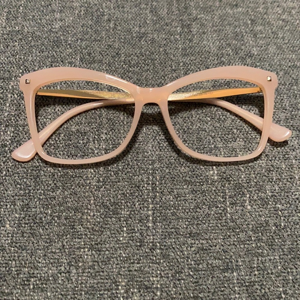 Square plastic and metal frames